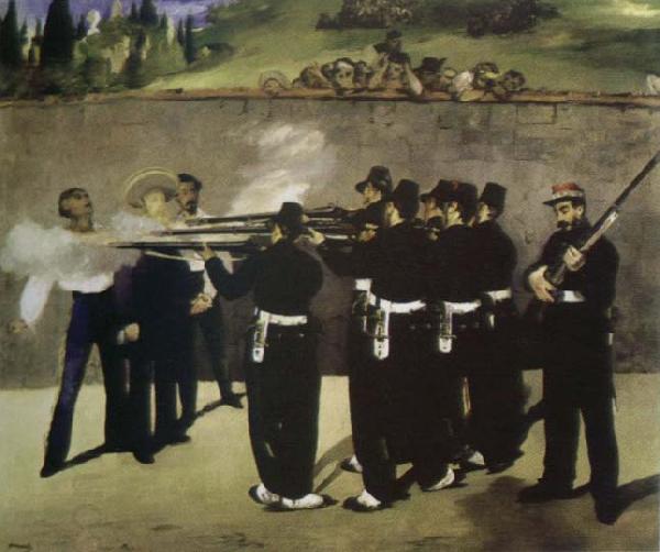 Edouard Manet the execution of maximilian China oil painting art